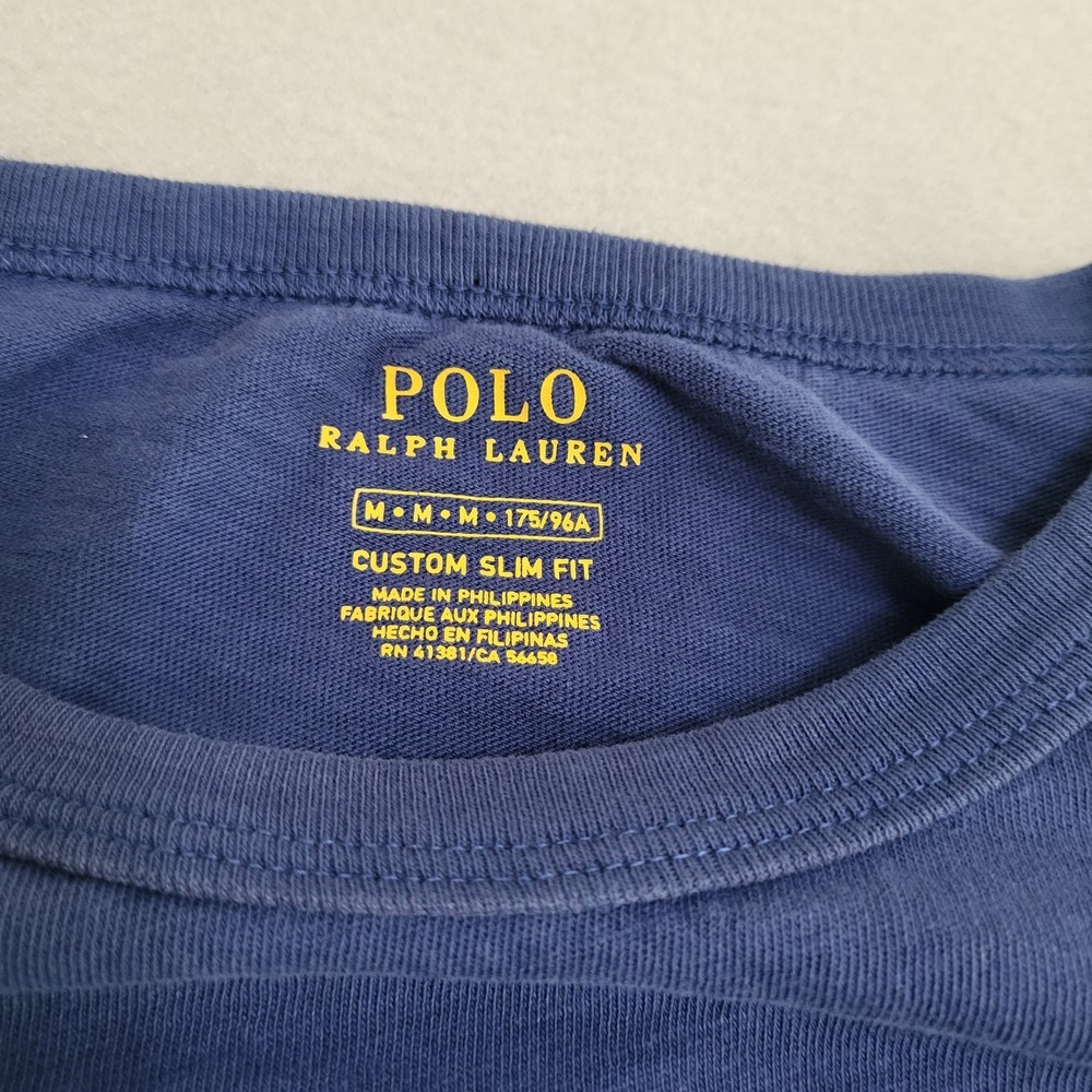 Upcycled Cropped Ralph Lauren Polo Graphic T-Shirt Size M OOAK Elastic Waist - Picture 7 of 9